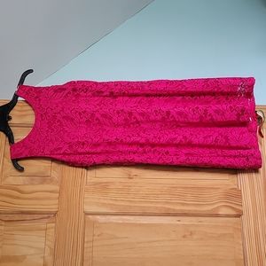Beautiful magenta summer dress size large